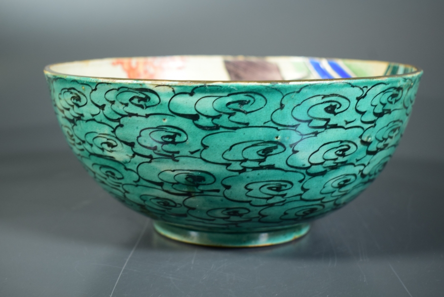 九谷　大日本　箱付き　盆栽鉢 九谷 大日本 箱付き 盆栽鉢 九谷 大日本 箱付き 盆栽鉢 九谷 大日本 箱