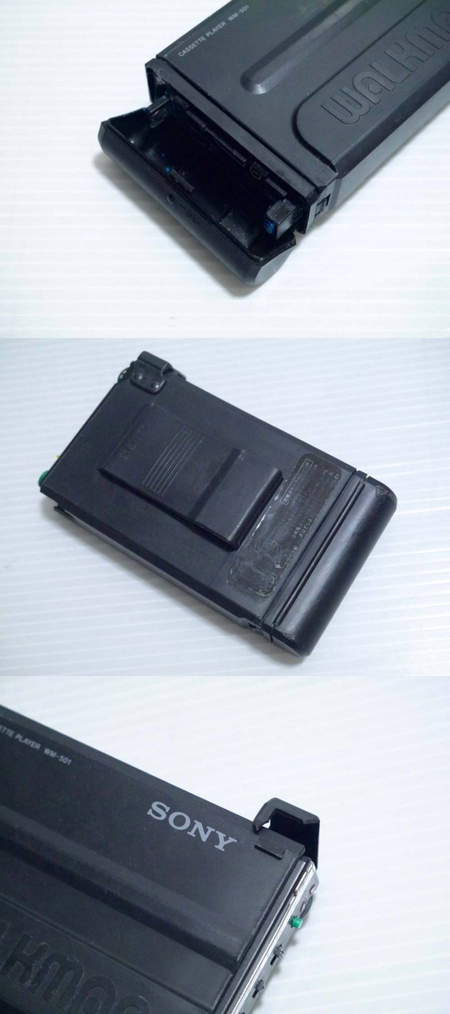 64.SONY WALKMAN WM-501 カセット プレーヤー ウォークマン