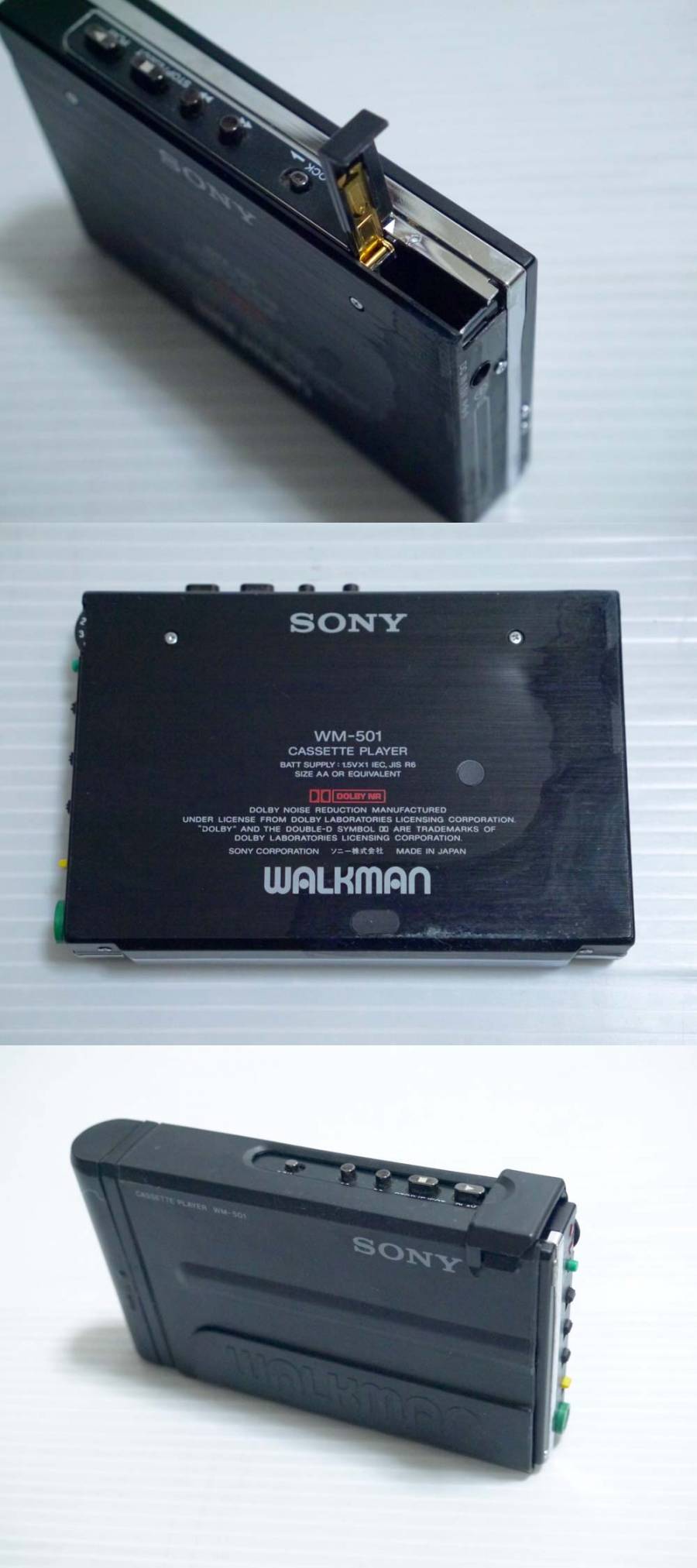 【値下げ中】SONY WM-501 カセットプレーヤー 64.SONY WALKMAN WM-501 カセット プレーヤー ウォークマン