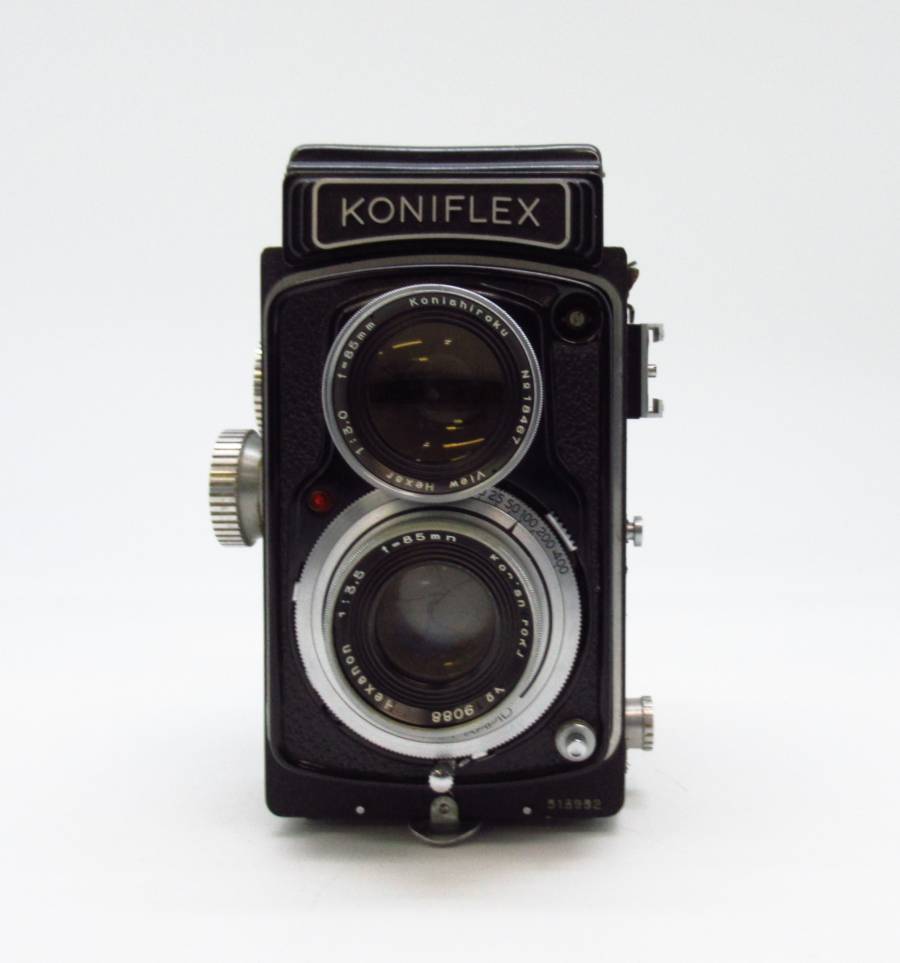 KONICA / KONIFLEX / 二眼レフフィルムカメラ/ Konishiroku Hexanon / 1:3.5 / 85mm /  コニフレックス/ コニカ-–日本Yahoo!拍賣｜MYDAY代標代購網、海外購物第一站