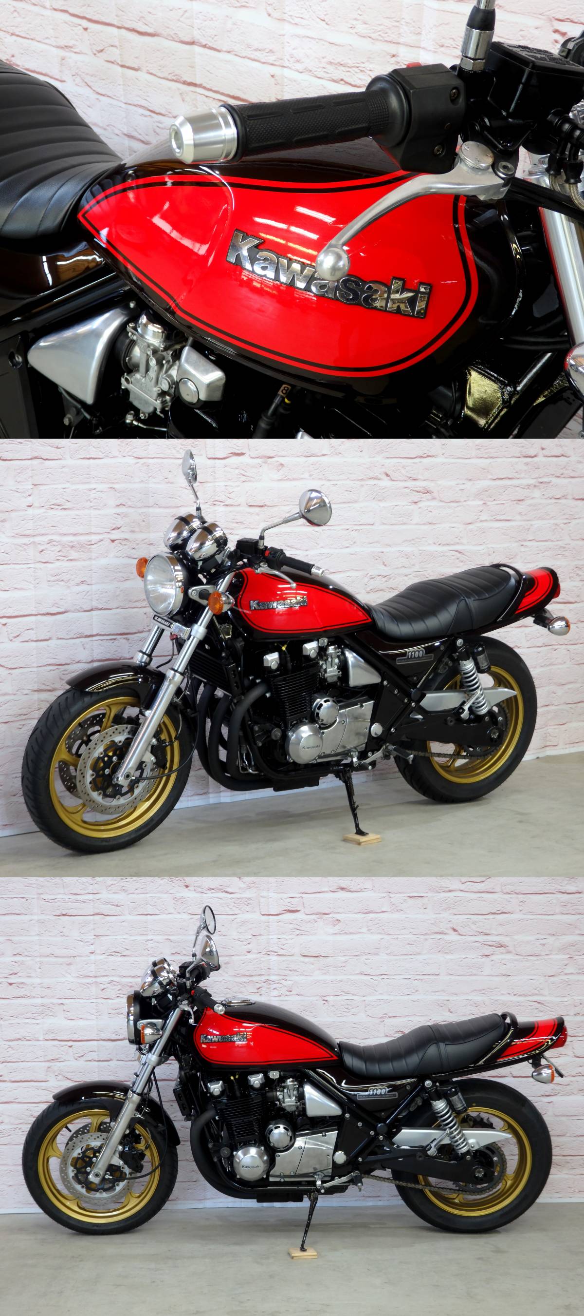 極上美車】Kawasaki ゼファー1100/平成4年式/A1/火の玉/ニューペイント/フルレストア/車検付｜代購幫